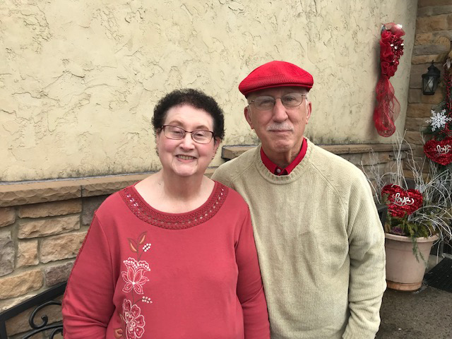 Chuck Ulmer '65 with his wife, Linda.