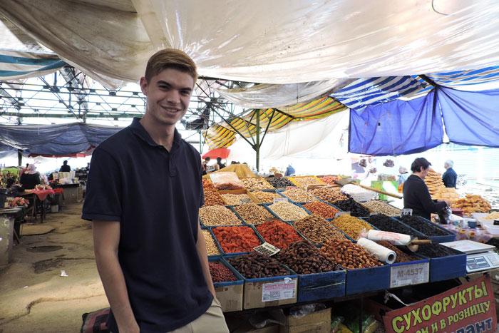 kevin doyle in a market