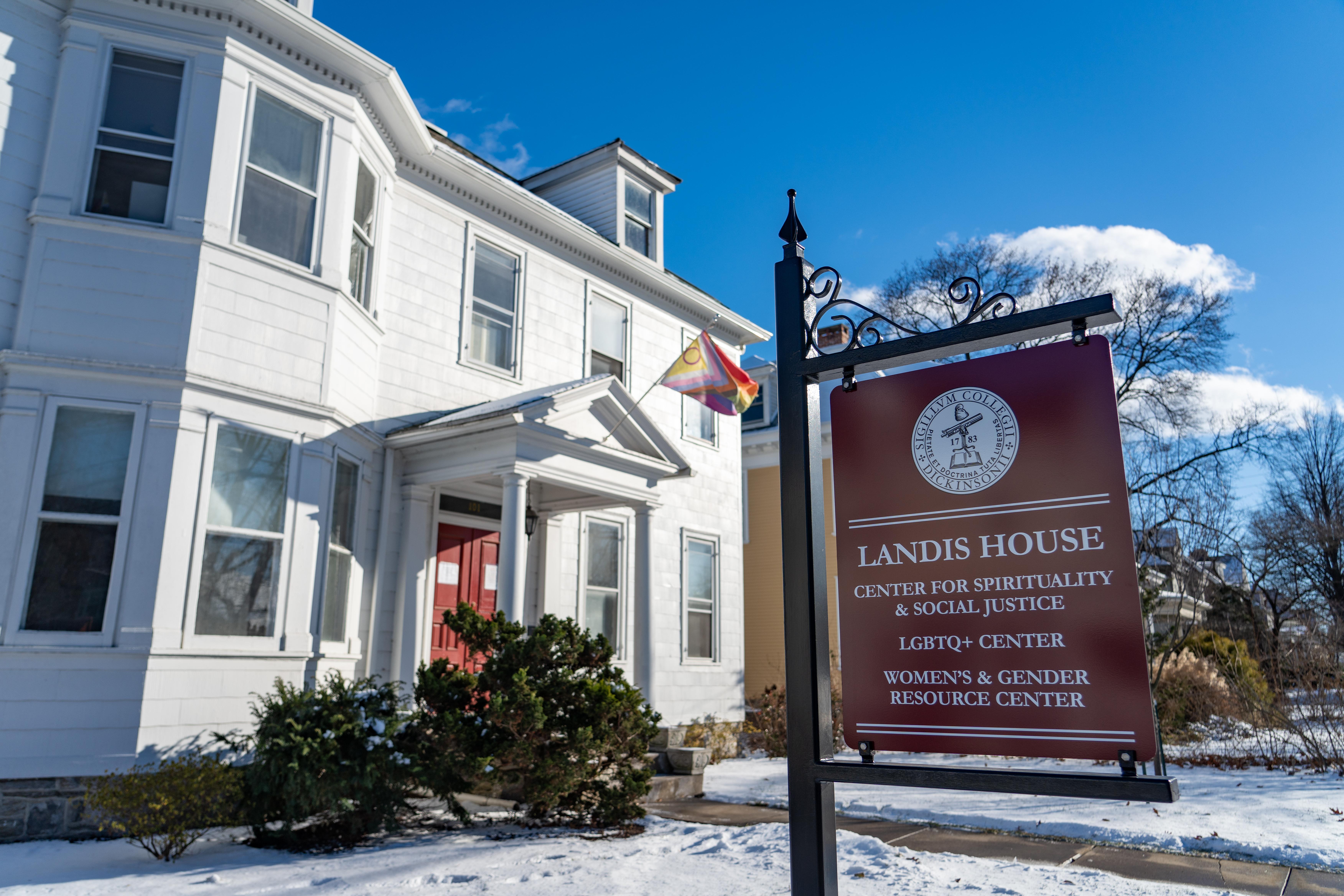 Landis House Sign 