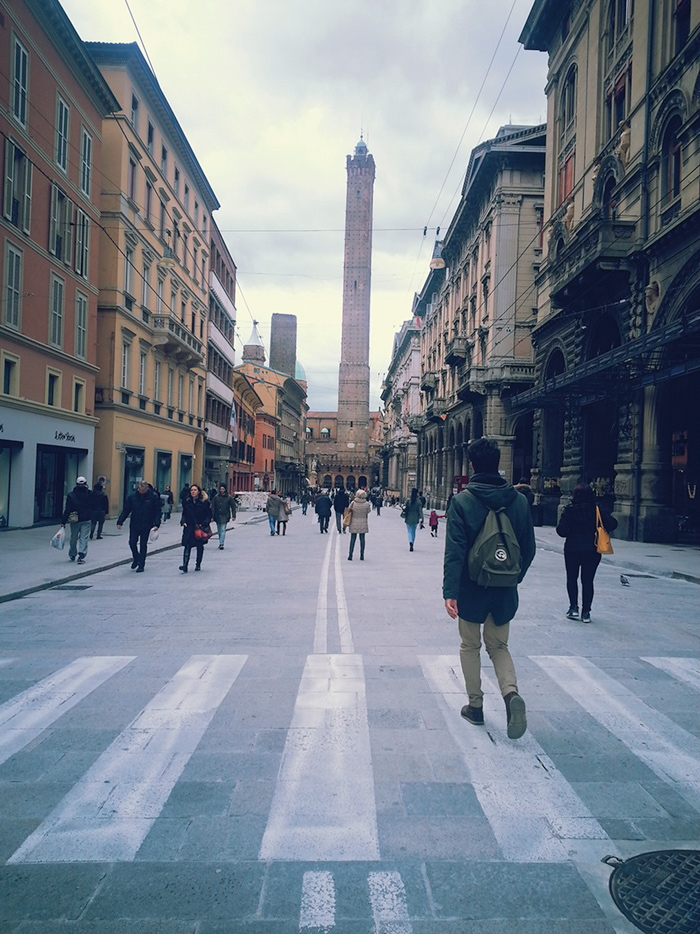 Architecture & Landscape “Via Indipendenza,” Bologna, 
Italy, by Maxwell Lio ’17 