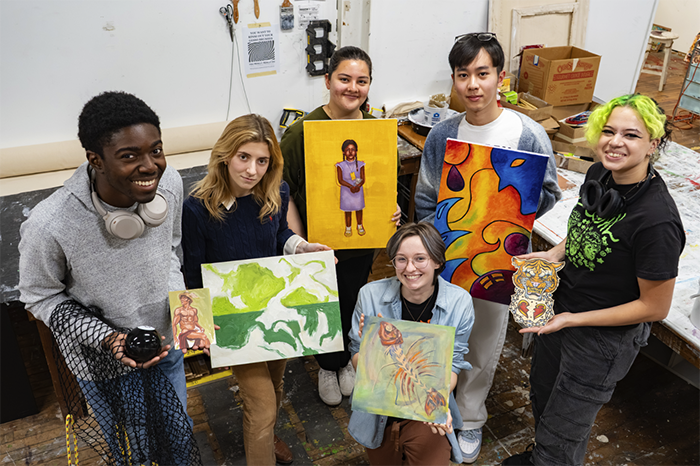 Lunch and Learn: Senior Studio Art Majors