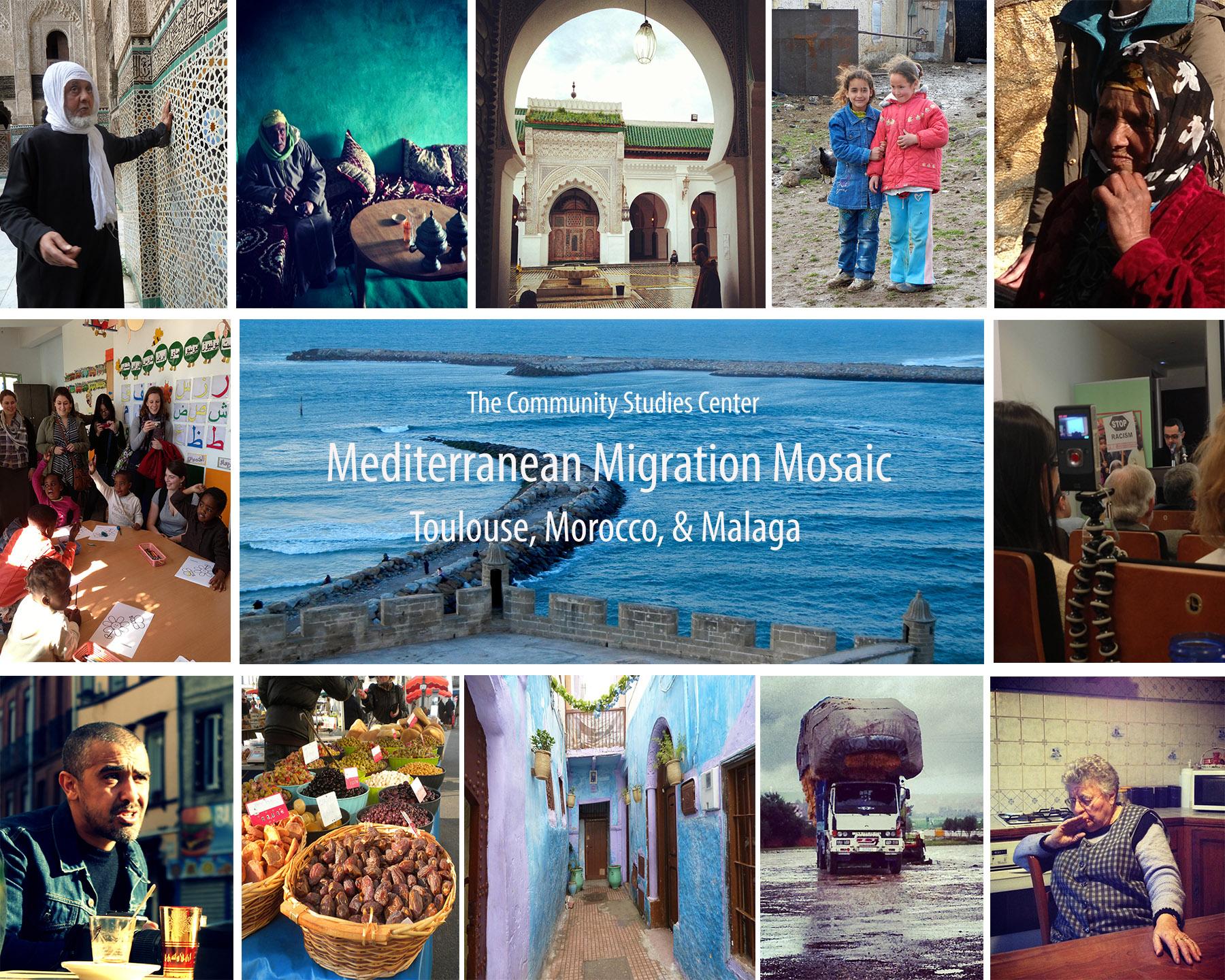 Mediterranean Migration Mosaic Poster