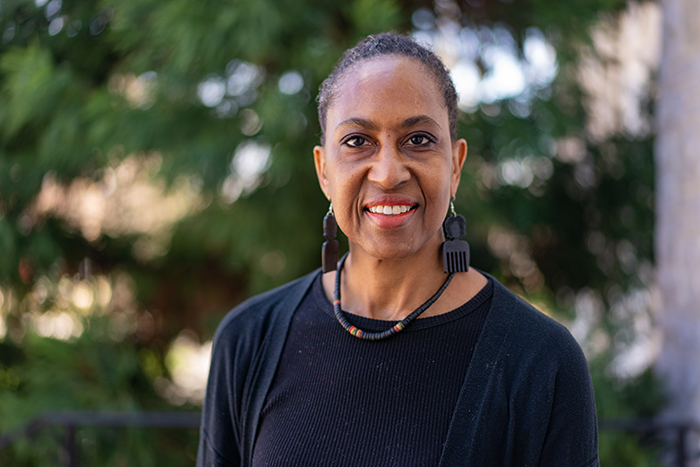 Composer, arranger and pianist Maria Corley completes an in-depth residency at Dickinson this year. You can view her work during an April 5 concert. Photo by Dan Loh.