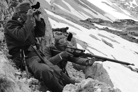 This is a photo of two German soldiers during the 