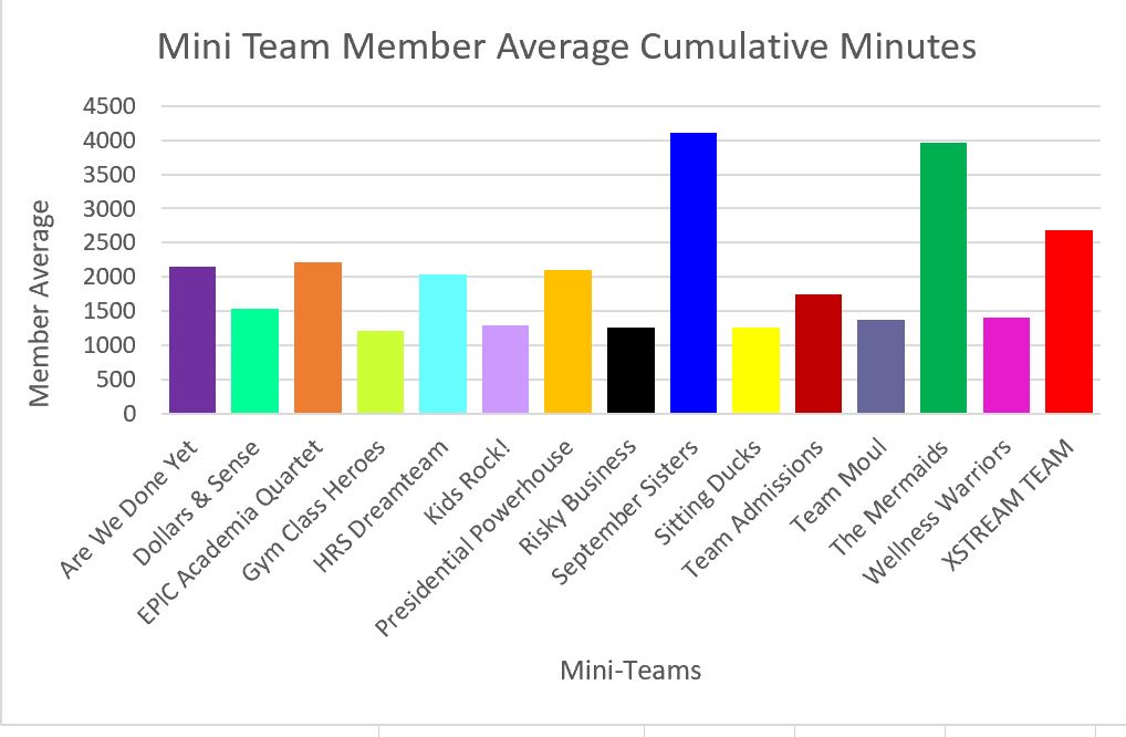 2020 spring into fitness challenge mini teams results