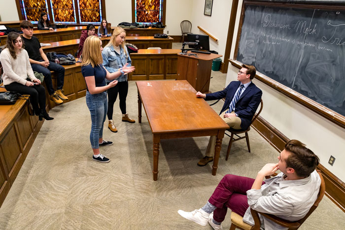 mock trial team practice