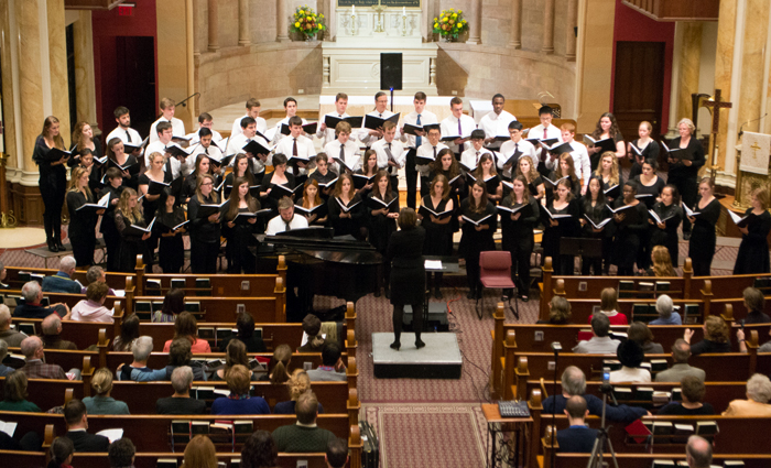 dickinson college choir, dickinson college orchestra, holiday concert, first lutheran church