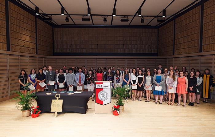 Phi Beta Kappa, Alpha Chapter of PA INITIATION, MAY 2016