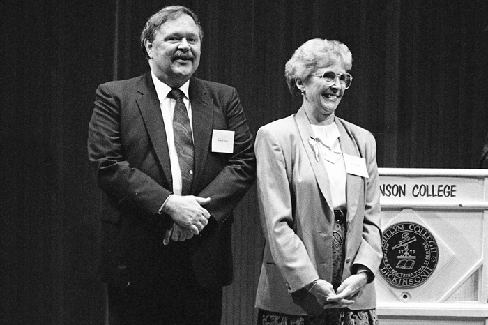 Ted and Kay Gleim Poitras ’53