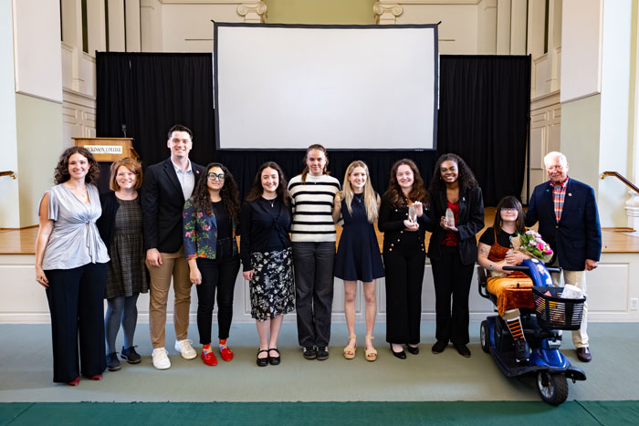 Madison Hensley '26 Wins Dickinson&rsquo;s Public Speaking Contest