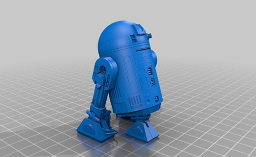 R2-D2 3-d model