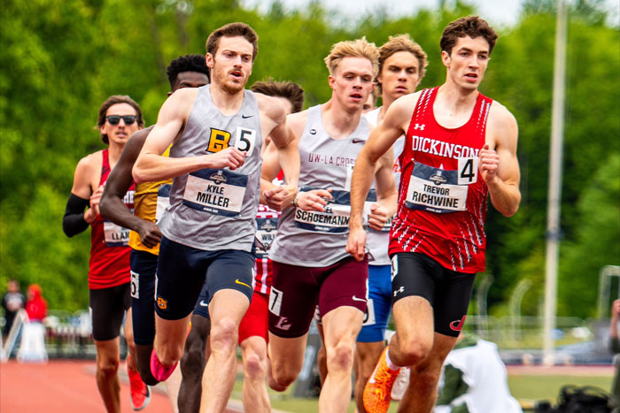 Trevor Richwine '26 Races Into the Record Books With NCAA Title