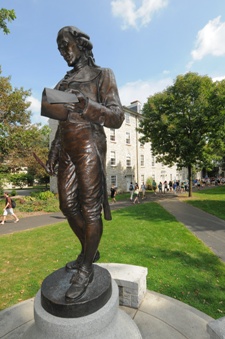Rush statue