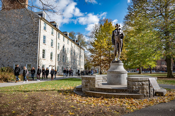 Benjamin Rush statue