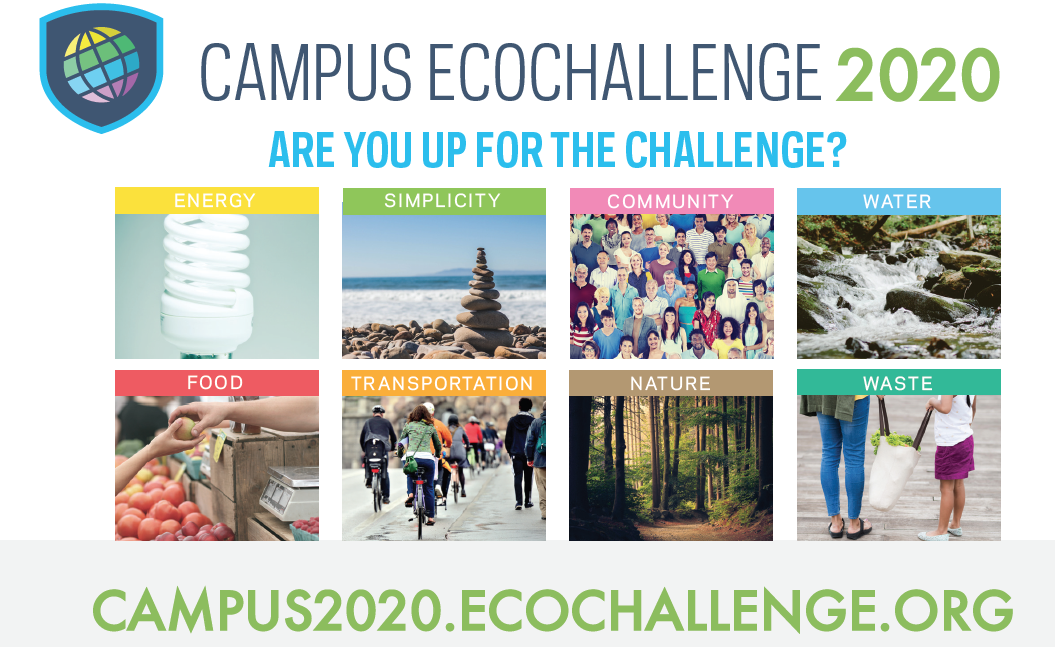 Campus EcoChallenge 2020 themes