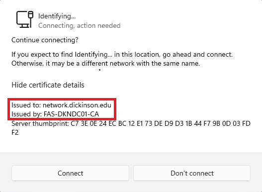 Cert Details