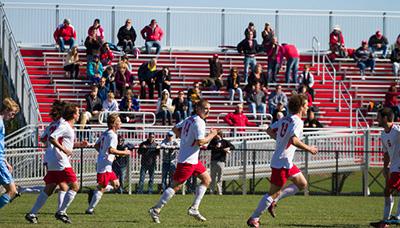 Dickinson opens new soccer complex.