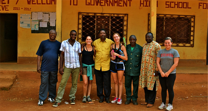 Young alumni create non-profit sustainability organization in Cameroon. 