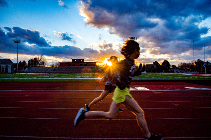 Track practice