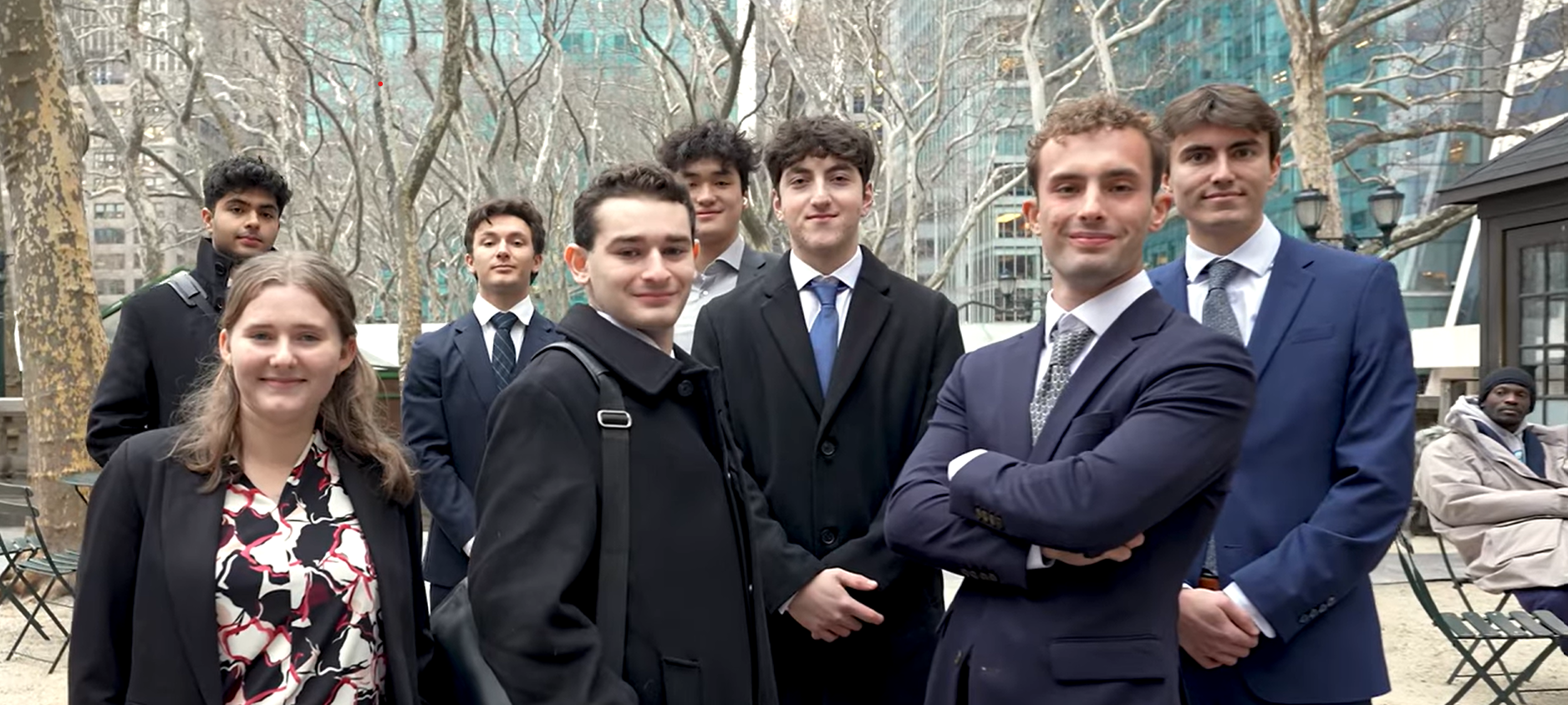 Students on the Wall Street Career Trek through Dickinson College