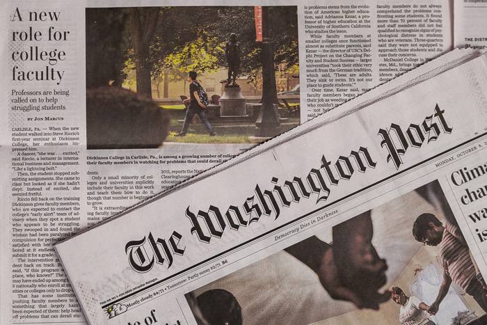 Washington Post Highlights Student Support