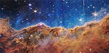 “Cosmic Cliffs” in the Carina Nebula (NIRCam Image)
