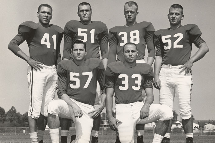 Robert Worthington and teammates