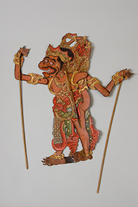 Balinese, Monkey King Sugriva, shadow puppet