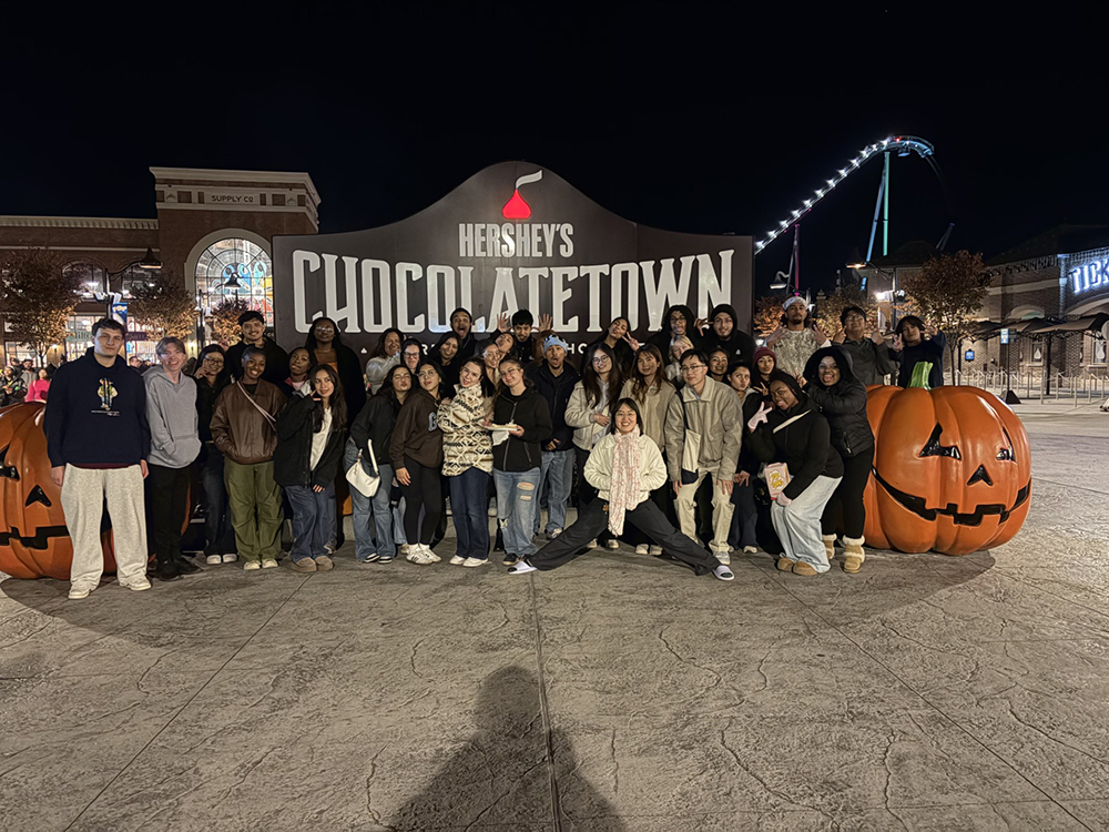 A.C.E. Peer Mentor group visiting Hershey's Chocolatetown