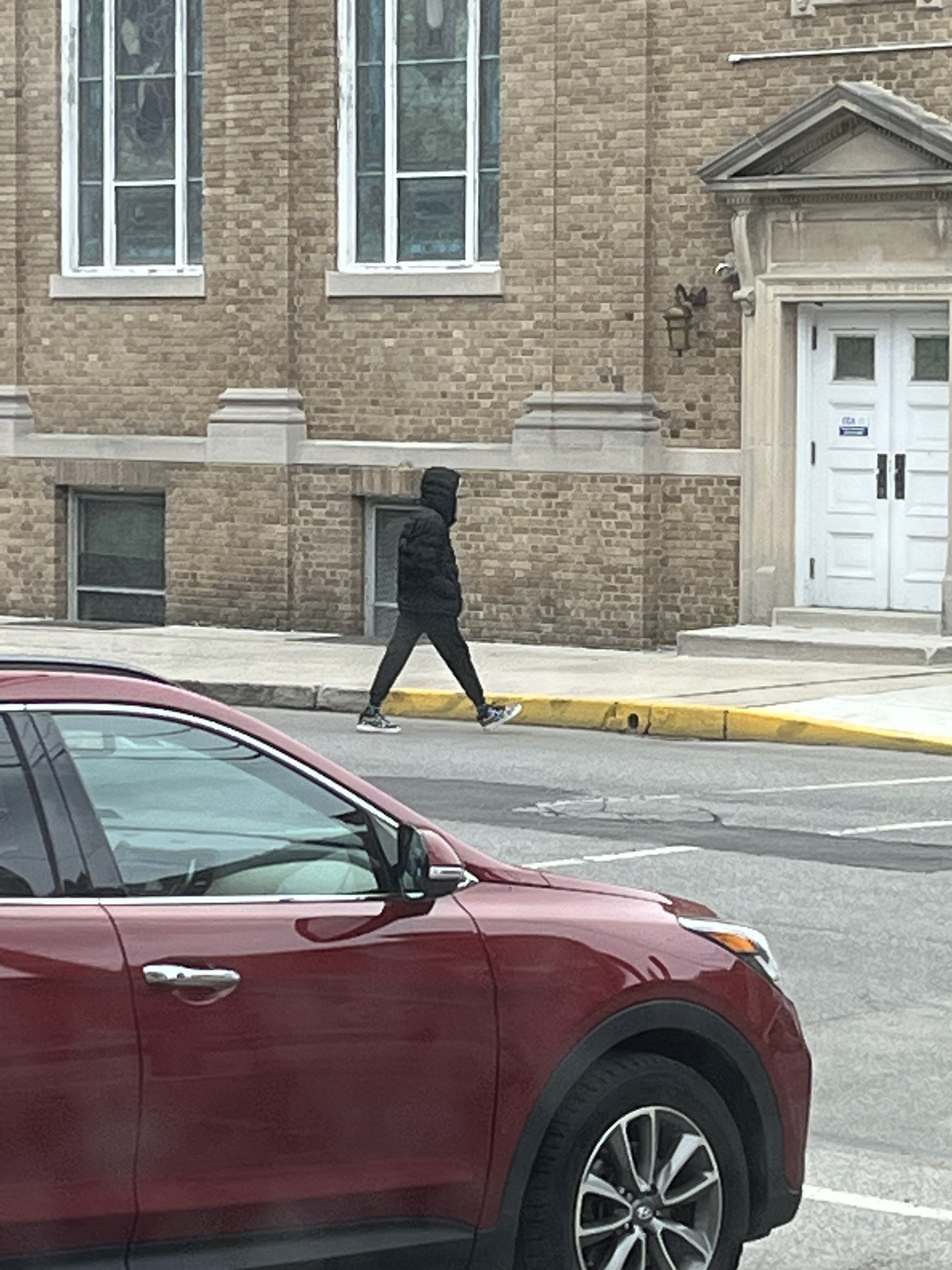 suspect at Adams hall