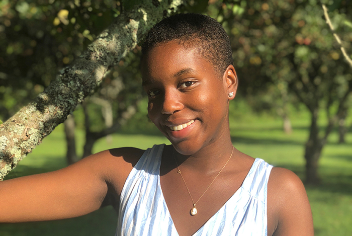 "I wanted to be a part of the change." Aisha Johnson '20 plans to place opportunities and education into the reach of marginalized children.