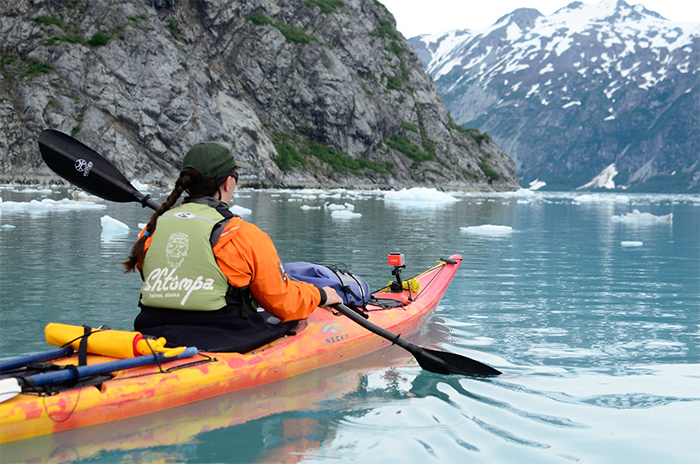 kayaking in Alaska