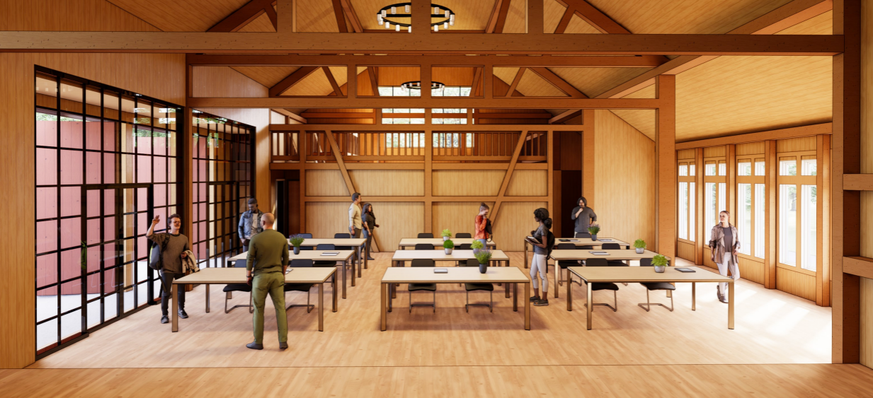 Barn Lab internal rendering