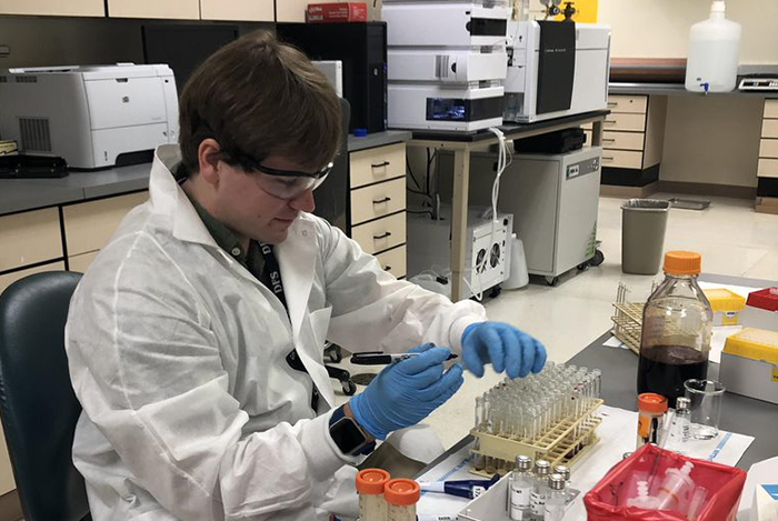 Looking back on his summer as an intern with the Virginia Department of Forensic Science, Richard Barron '19 feels well prepared for what's to come during his senior year at Dickinson and beyond.
