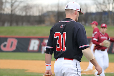 Dickinson Baseball player