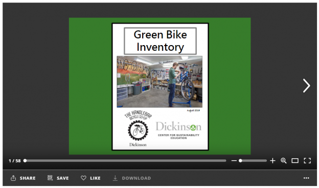 Green Bike Book 2019