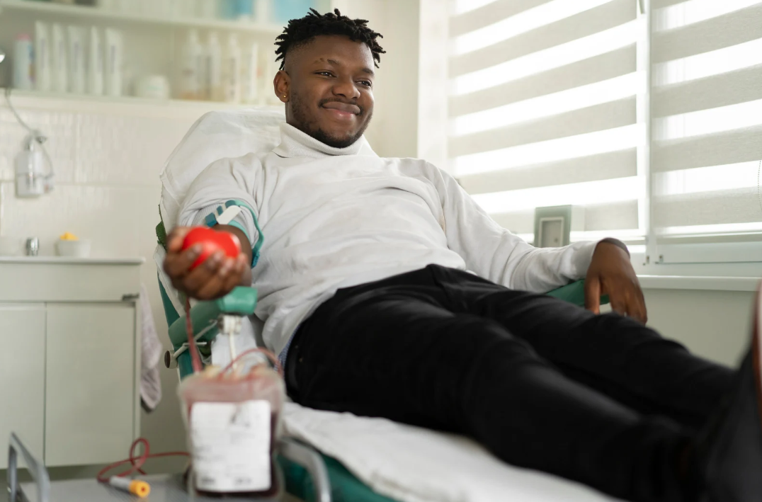 red cross, blood bank