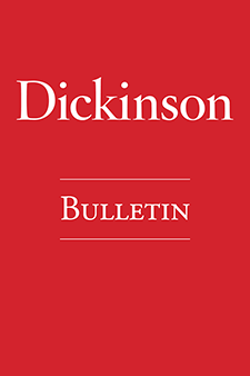 Cover of the Dickinson College Academic Bulletin