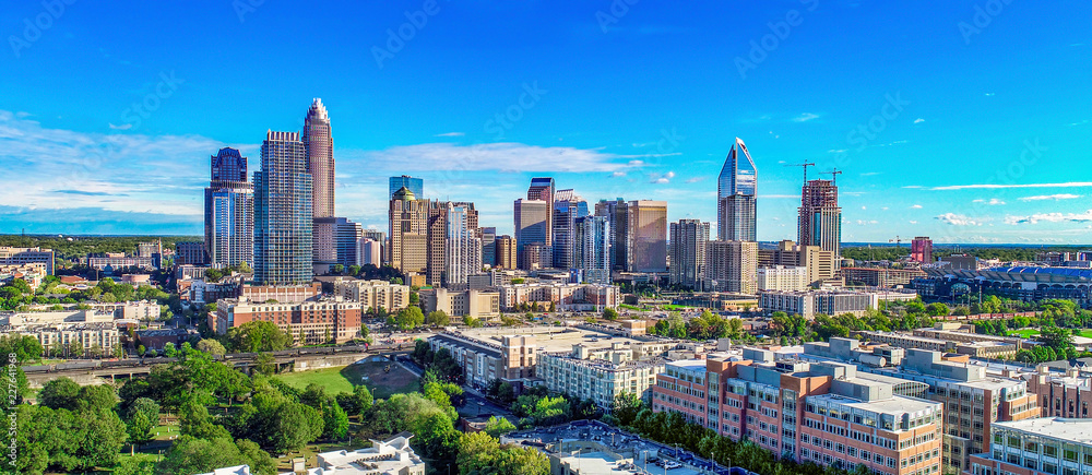 charlotte, nc, skyline