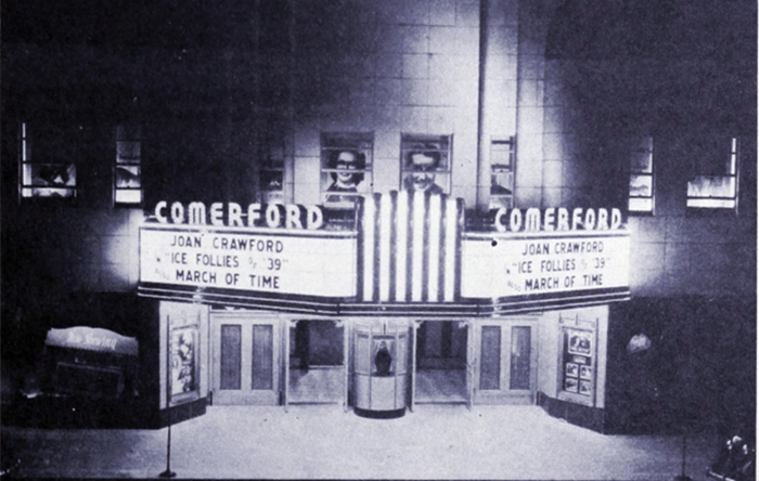 The Carlisle Theatre was originally named The Comerford. It was renamed the Carlisle Theatre in 1950.