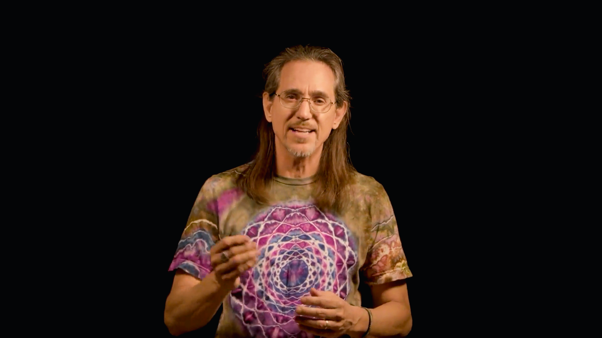 david jackson, in a still from one of his videos.
