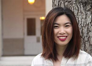 Elaine Hang '19, English major, internship