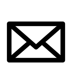 Email envelope icon 300x350 bya