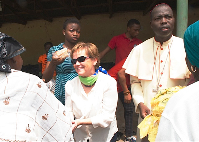 Before becoming Dickinson's 29th president, Margee Ensign was the president of the American University of Nigeria, where she co-founded and led the Adamawa Peace Initiative and helped feed 300,000 refugees fleeing the Boko Haram terrorist group.