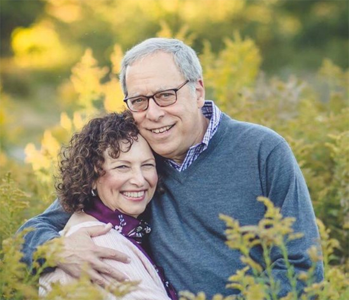 Harvey '73 and Linda Freedenberg.