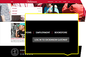 Gateway Login Button