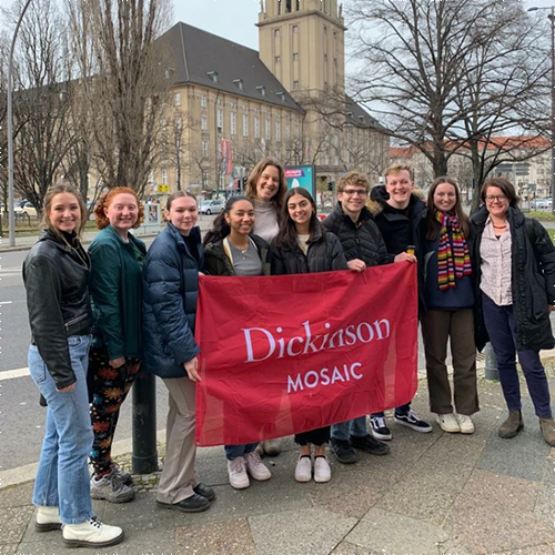 German and Environmental Studies Students Visit Germany on Mosaic Trip