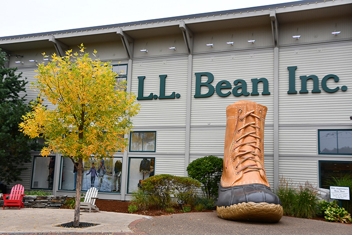 L.L.Bean storefront