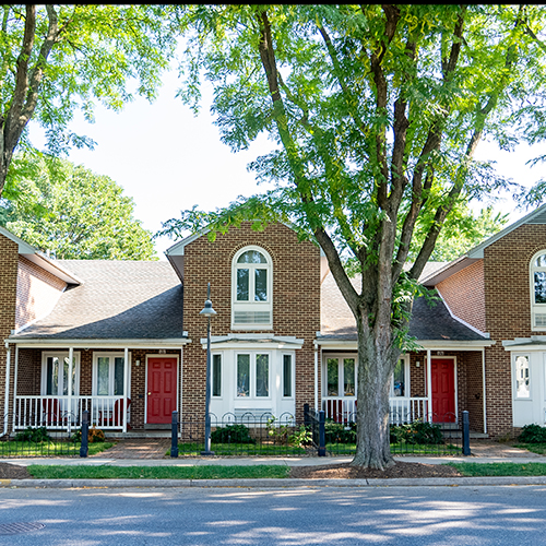 Small houses and apartments