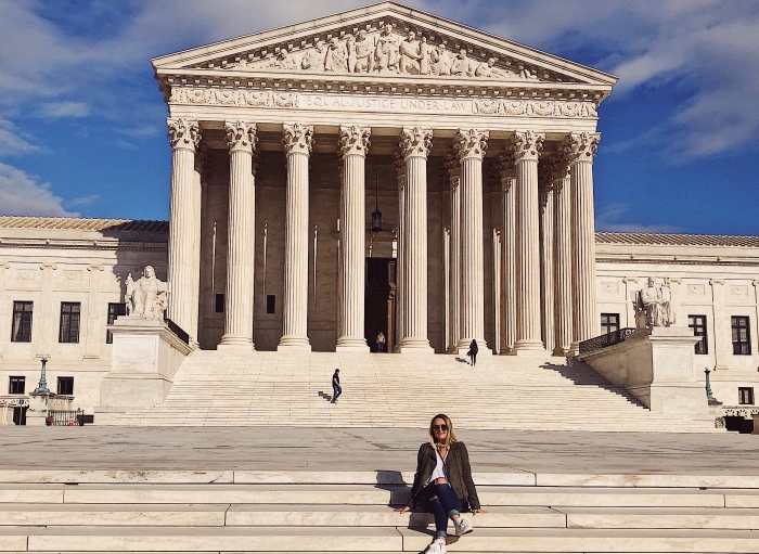 Macy Young '21 in Washington, D.C.